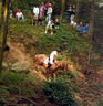 Spori navigated the x-country course at the 1989 World Championships in Denmark.